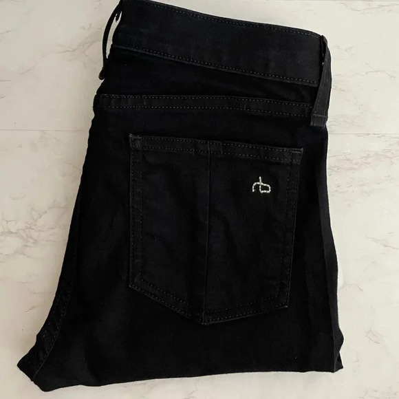 Rag & Bone | Skinny Legging Jeans Pants Denim Dark Blue Midnight EUC - Picture 7 of 10